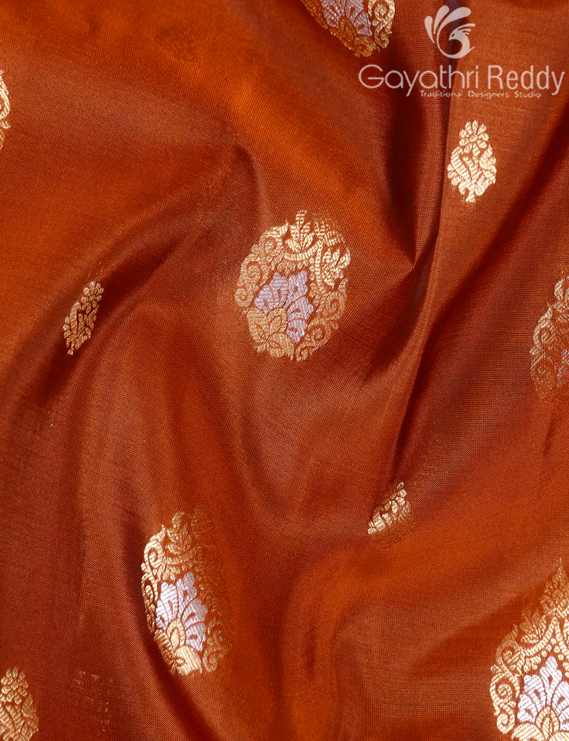PURE KANCHI VINTAGE SAREE-PKV416 - Image 5