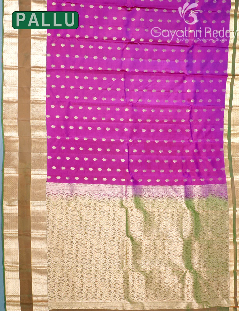 PURE KANCHI VINTAGE SAREE-PKV418 - Image 2