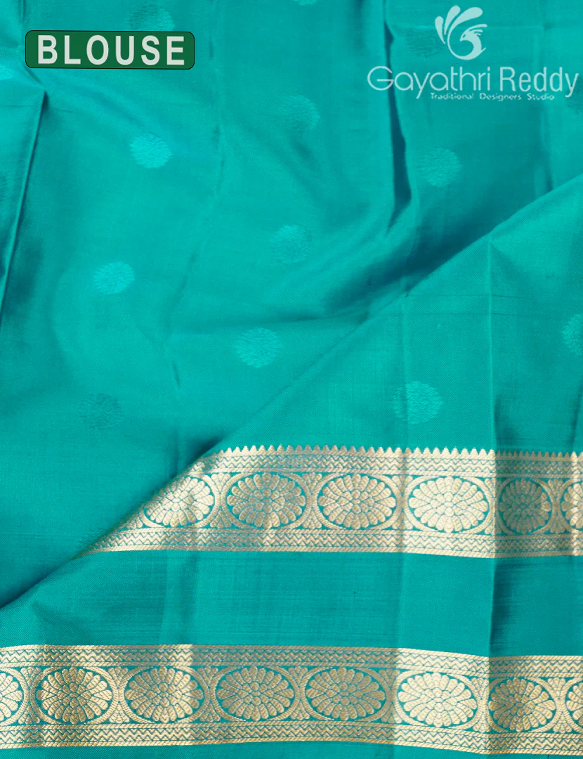 PURE KANCHI VINTAGE SAREE-PKV420 - Image 3