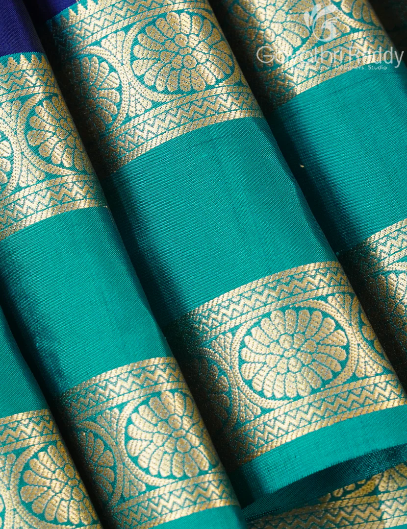PURE KANCHI VINTAGE SAREE-PKV420 - Image 4