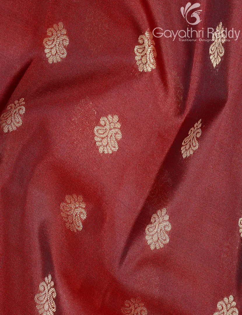 PURE KANCHI VINTAGE SAREE-PKV422 - Image 5