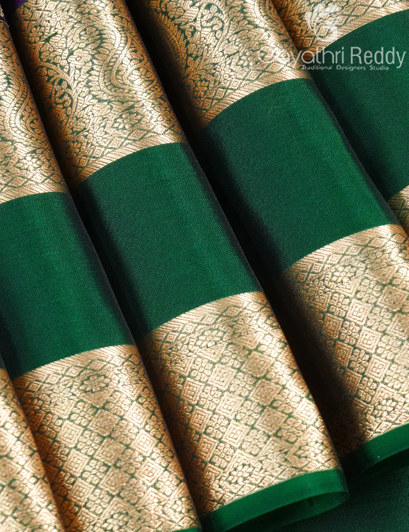 PURE KANCHI VINTAGE SAREE-PKV423 - Image 4
