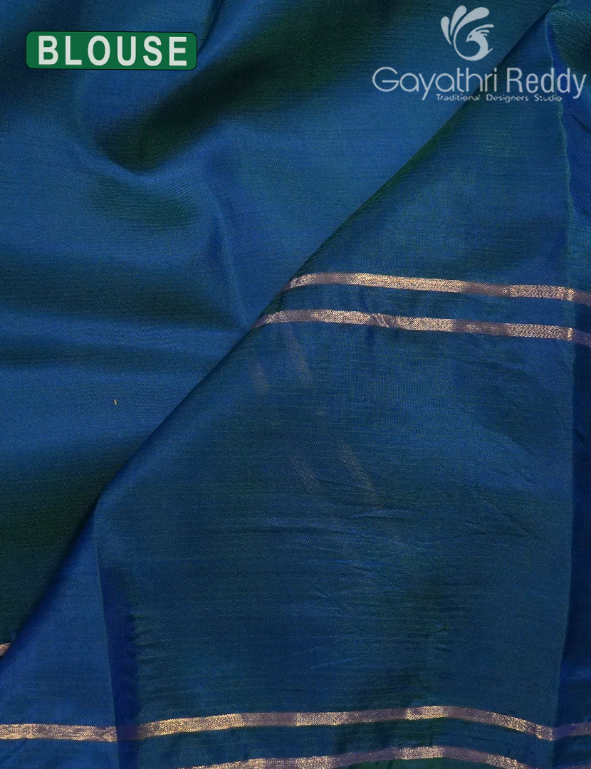 PURE KANCHI VINTAGE SAREE-PKV465 - Image 3