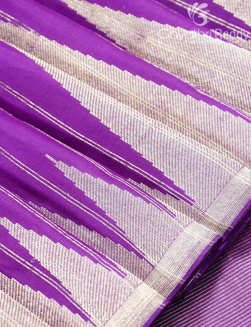 PURE KANCHI VINTAGE SAREE-PKV482 - Image 5