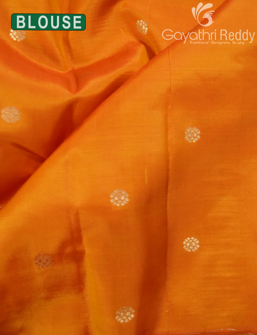 PURE KANCHI VINTAGE SAREE-PKV485 - Image 4