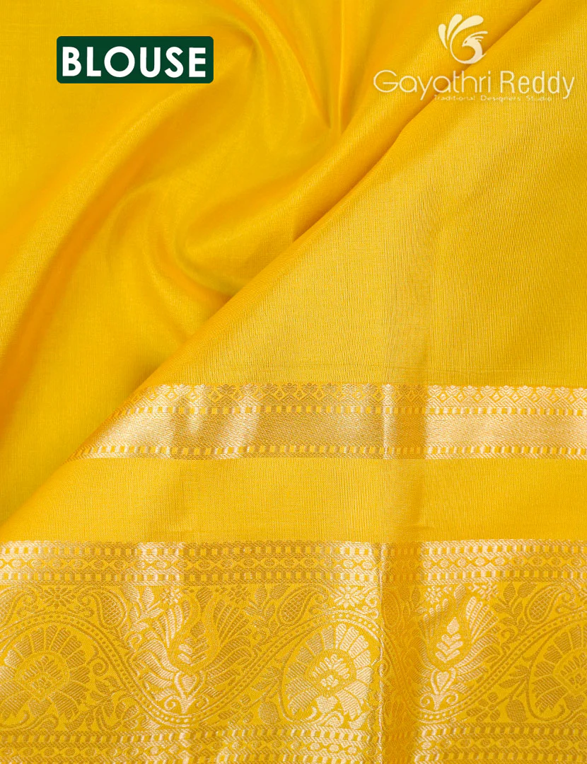 PURE KANCHI VINTAGE SAREE-PKV494 - Image 3