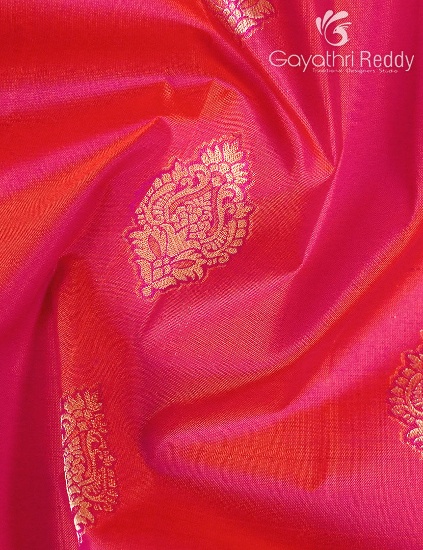PURE KANCHI VINTAGE SAREE-PKV495 - Image 5