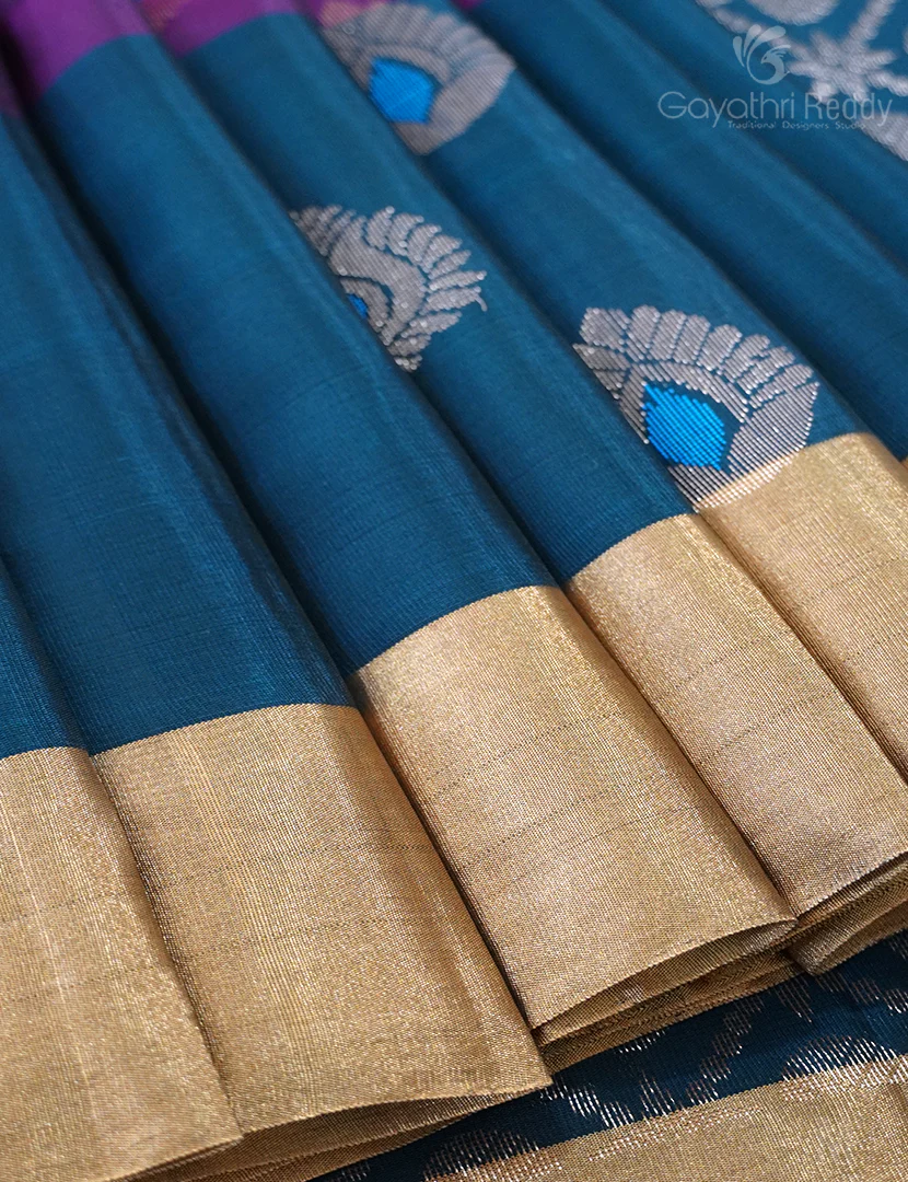 PURE KANCHI VINTAGE SAREE-PKV50 - Image 3