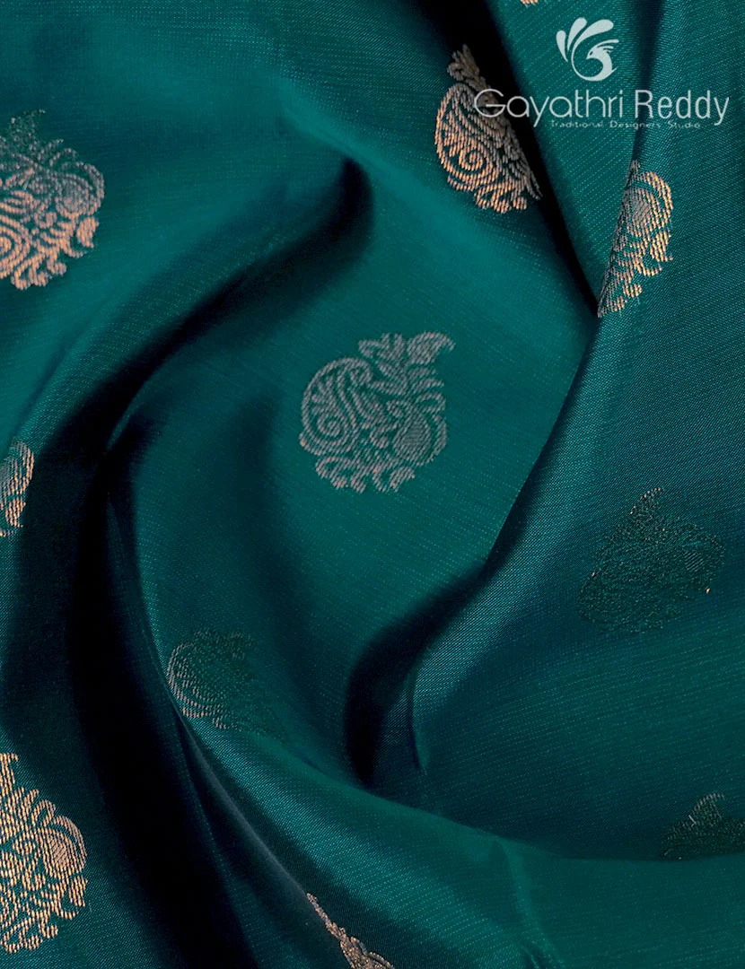 PURE KANCHI VINTAGE SAREE-PKV509 - Image 5