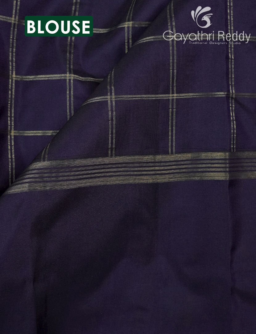 PURE KANCHI VINTAGE SAREE-PKV519 - Image 3