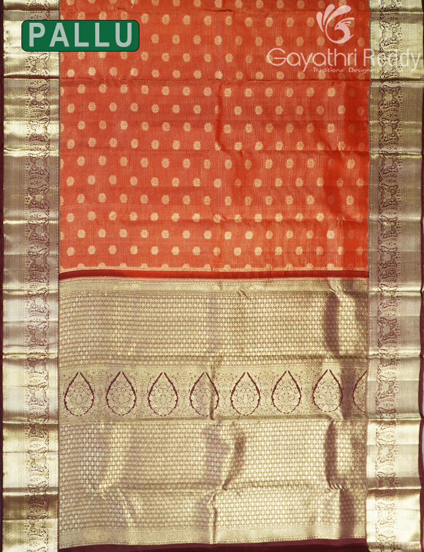 PURE KANCHI VINTAGE SAREE-PKV525 - Image 2