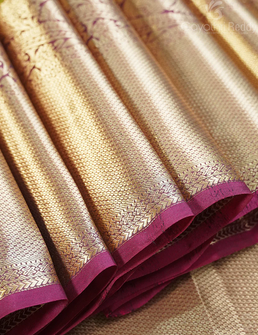 PURE KANCHI VINTAGE SAREE-PKV78 - Image 4