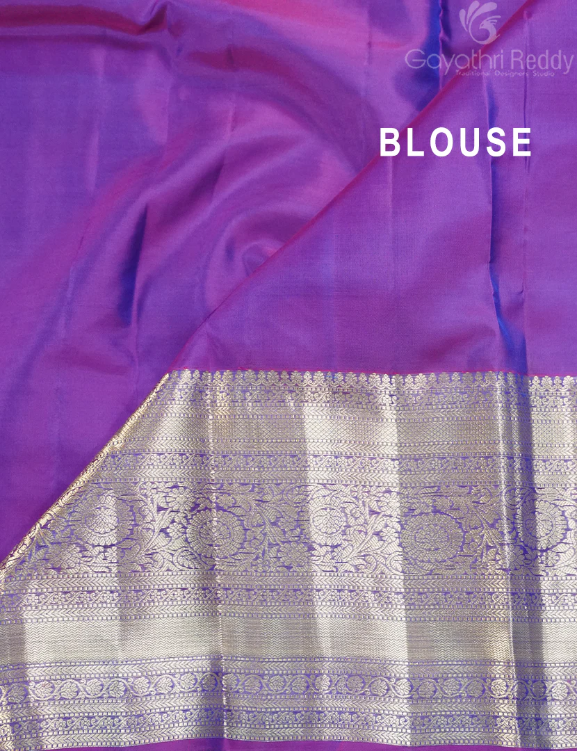 PURE KANCHI VINTAGE SAREE-PKV79 - Image 3