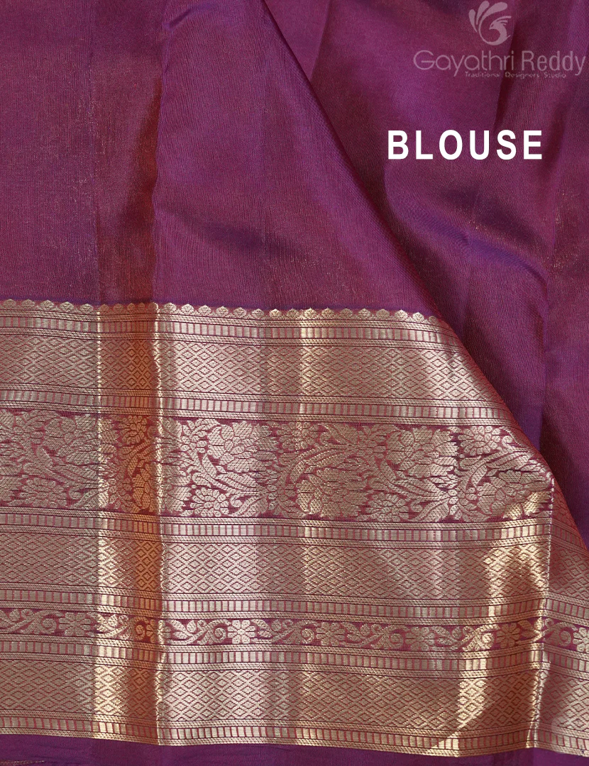 PURE KANCHI VINTAGE SAREE-PKV80 - Image 3
