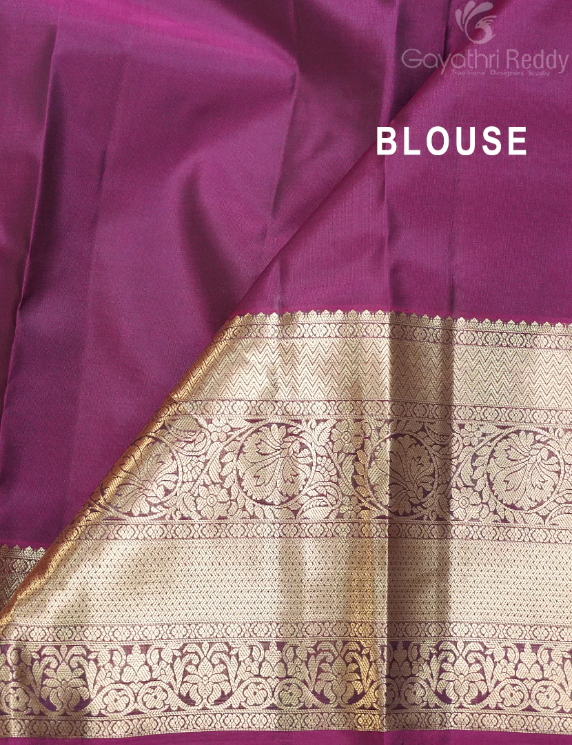 PURE KANCHI VINTAGE SAREE-PKV84 - Image 3