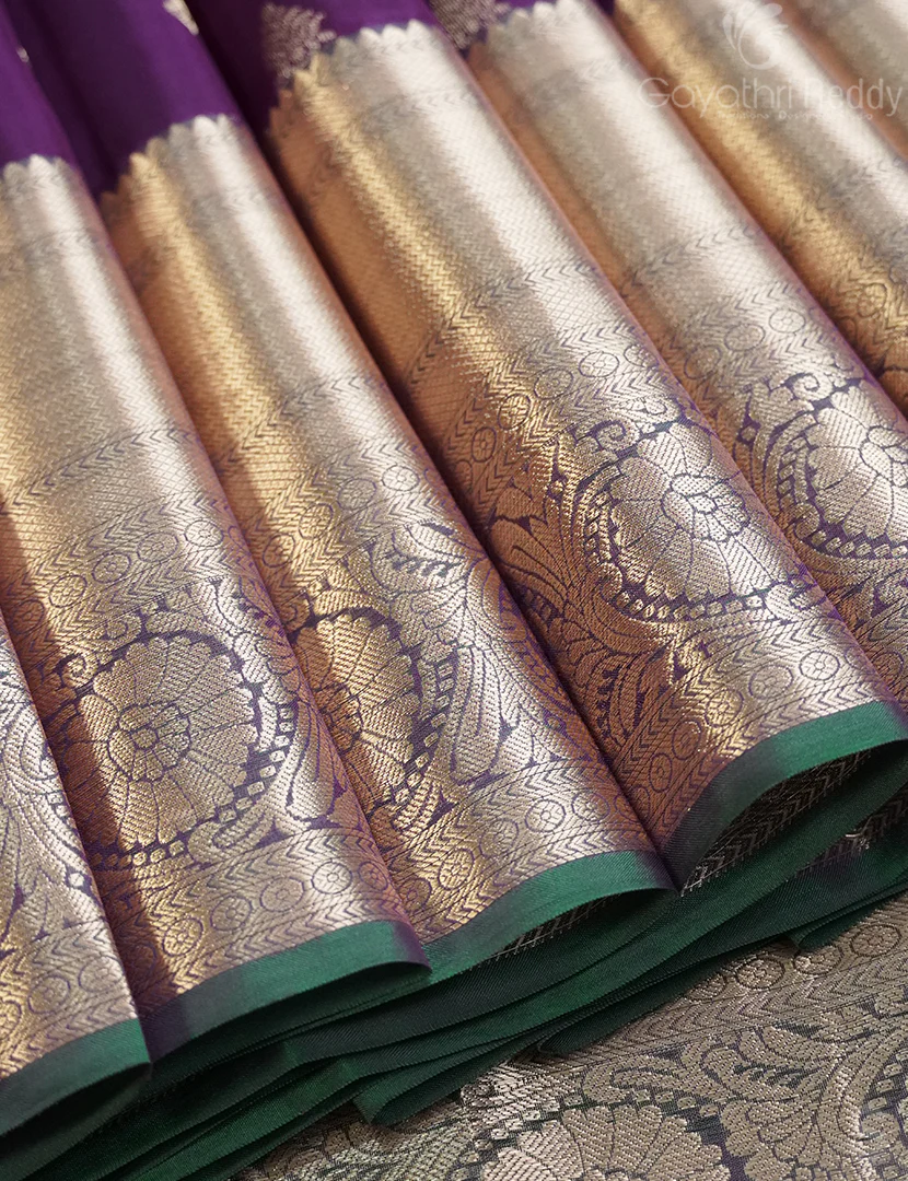 PURE KANCHI VINTAGE SAREE-PKV85 - Image 4
