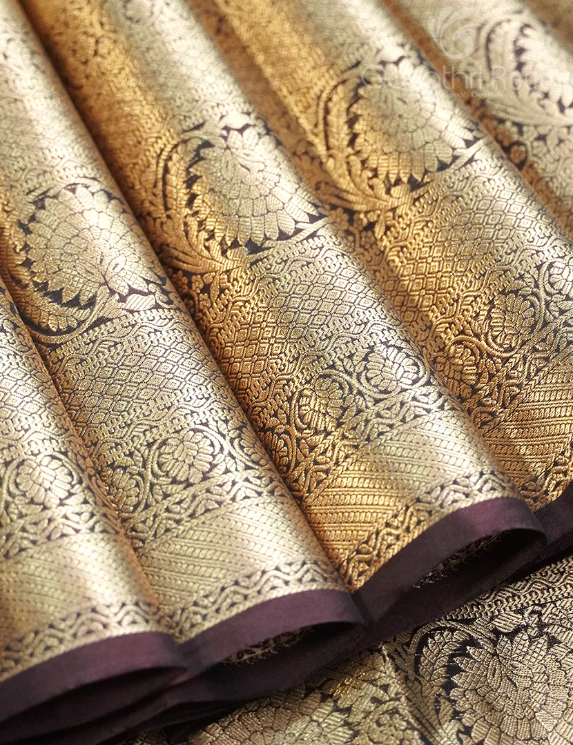 PURE KANCHI VINTAGE SAREE-PKV91 - Image 4