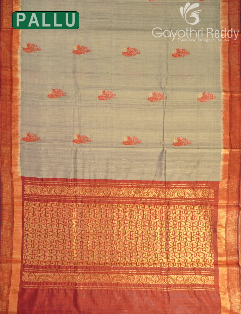 PURE KHADI PATTU SAREE-KHP1224 - Image 2