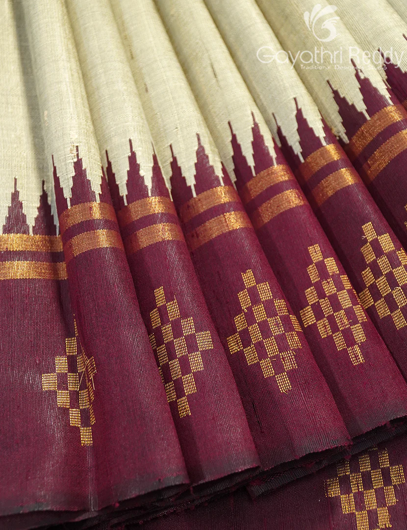 PURE KHADI PATTU SAREE-KHP1227 - Image 4