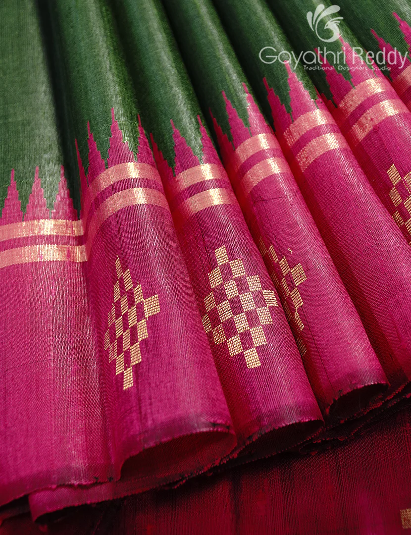 PURE KHADI PATTU SAREE-KHP1230 - Image 4