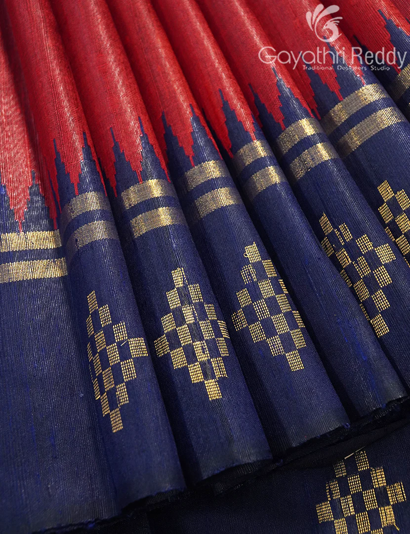 PURE KHADI PATTU SAREE-KHP1234 - Image 4