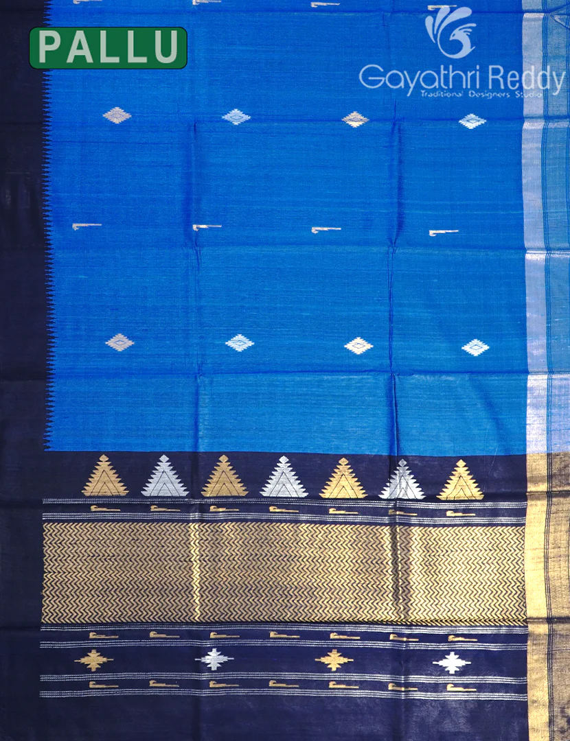 PURE KHADI PATTU SAREE-KHP1236 - Image 2