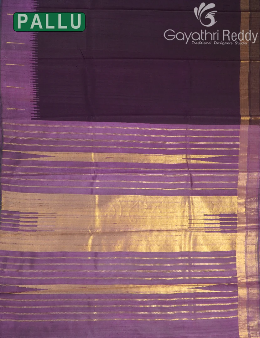 PURE KHADI PATTU SAREE-KHP1237 - Image 2