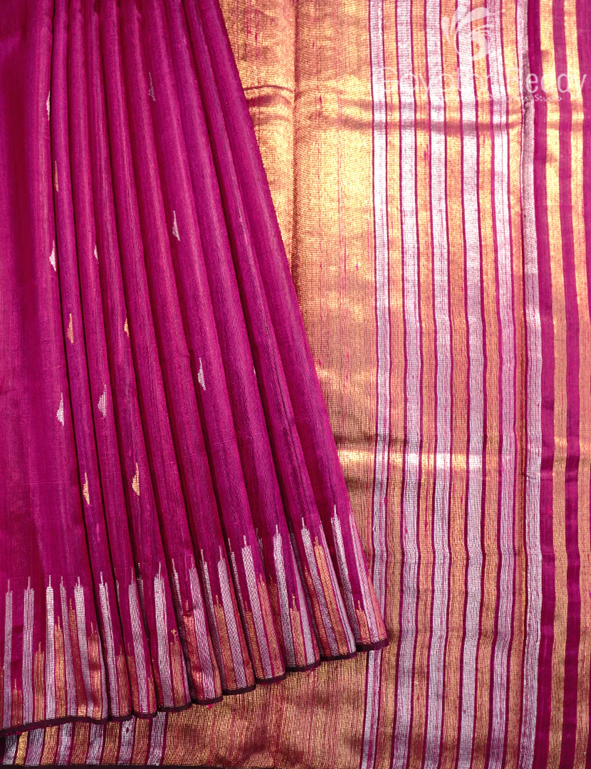 PURE KHADI PATTU SAREE-KHP1242 - Image 2