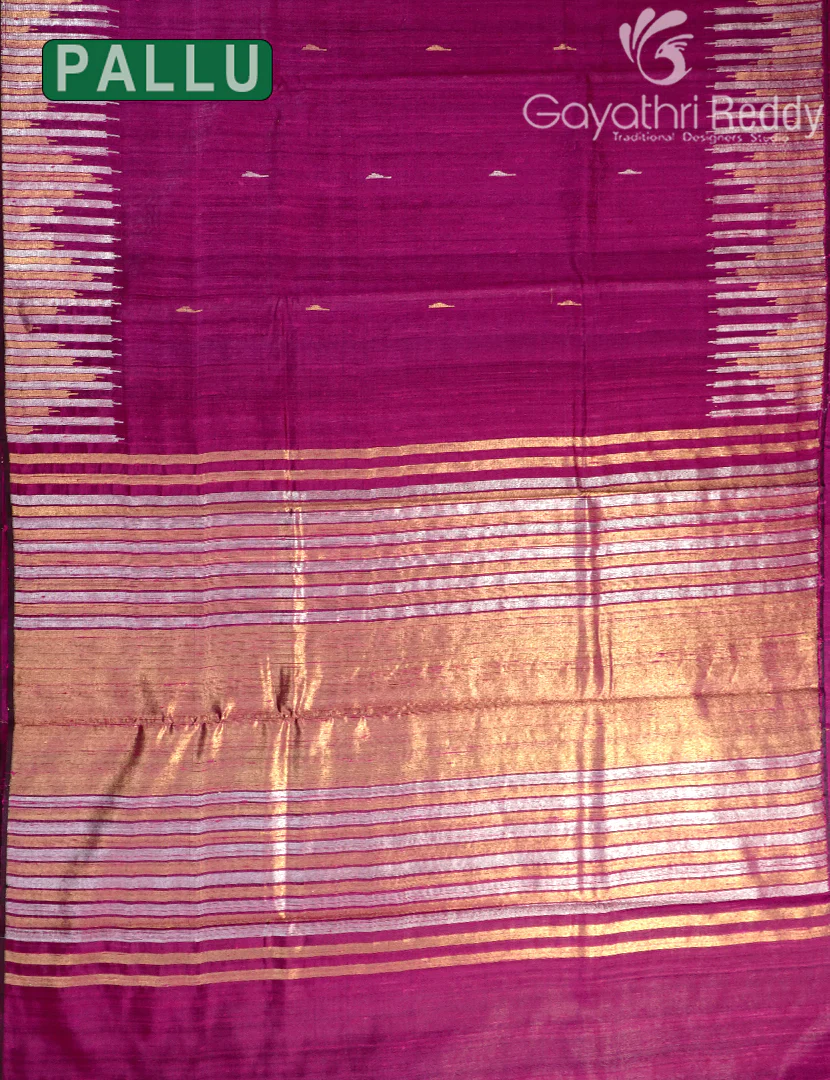 PURE KHADI PATTU SAREE-KHP1242 - Image 3