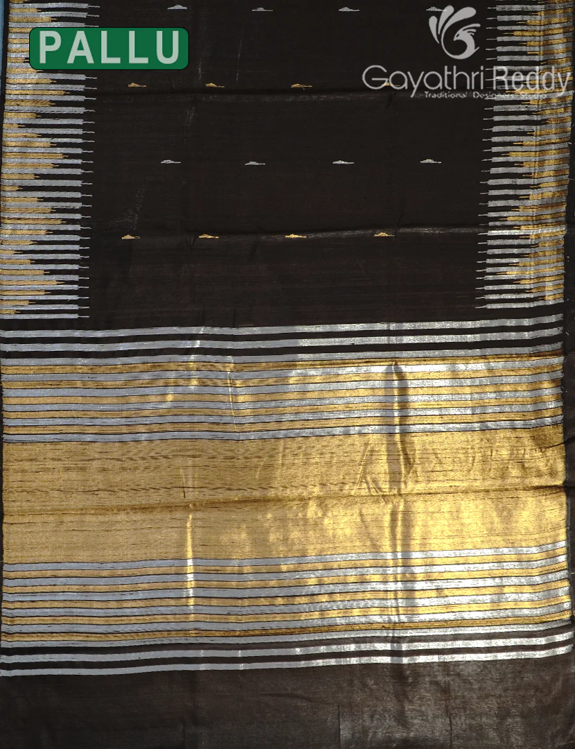 PURE KHADI PATTU SAREE-KHP1243 - Image 3