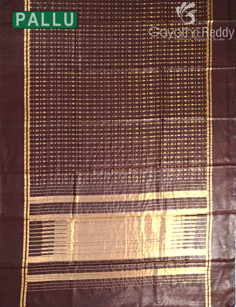 PURE KHADI PATTU SAREE-KHP1247 - Image 2