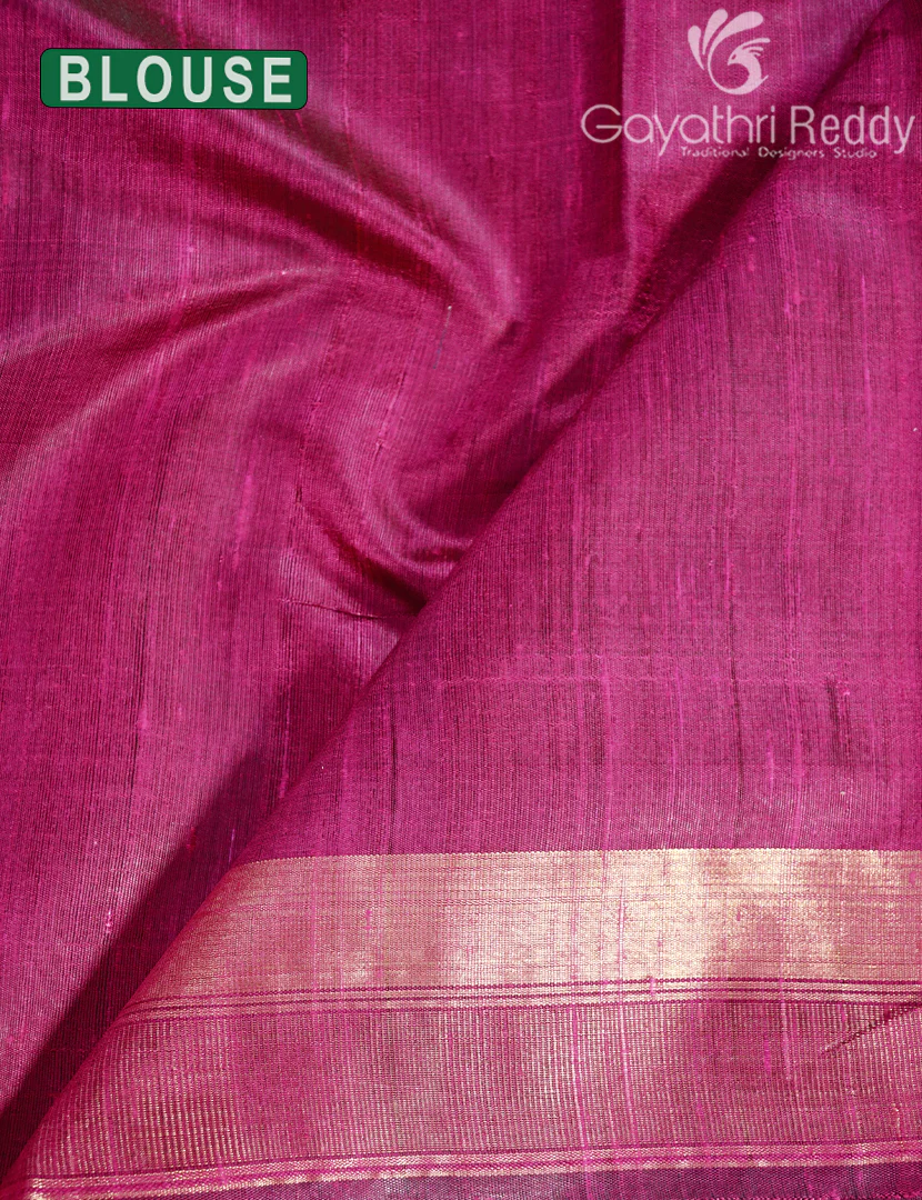 PURE KHADI PATTU SAREE-KHP1257 - Image 4