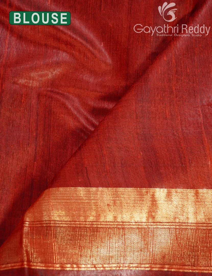 PURE KHADI PATTU SAREE-KHP1261 - Image 3