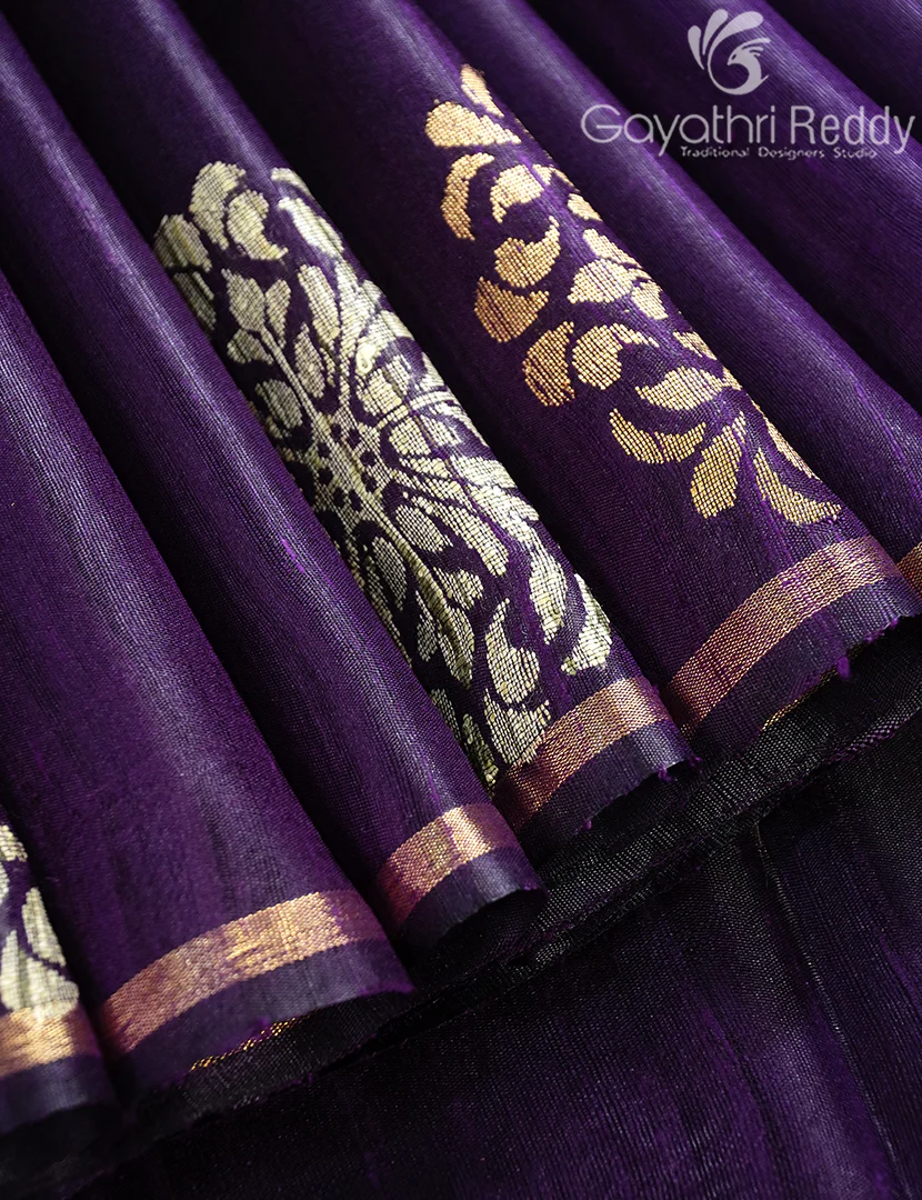 PURE KHADI PATTU SAREE-KHP1262 - Image 4