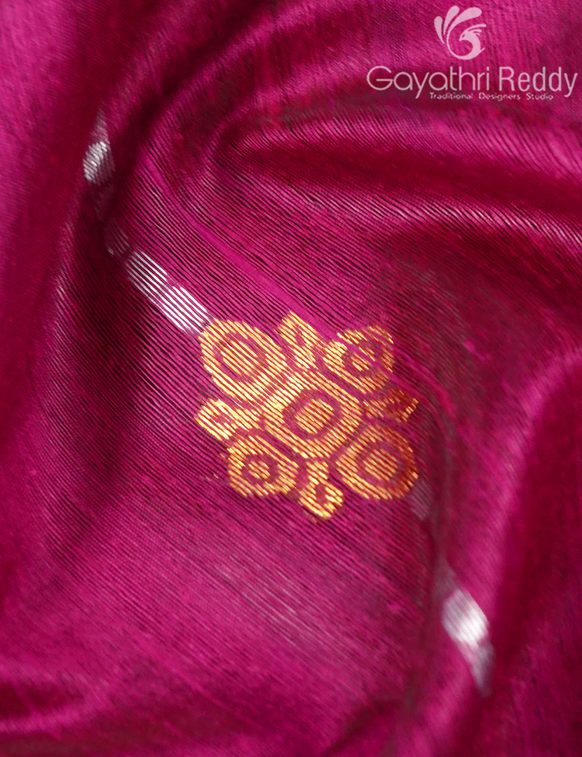 PURE KHADI PATTU SAREE-KHP1275 - Image 5