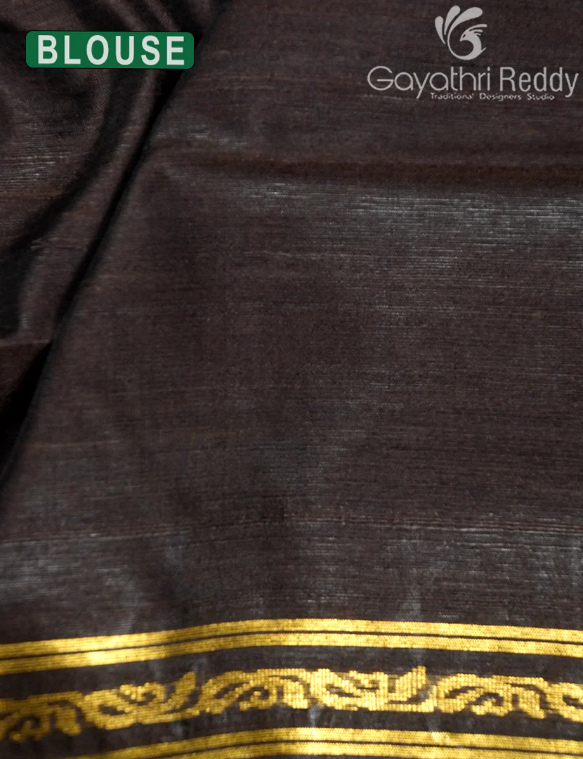 PURE KHADI PATTU SAREE-KHP1277 - Image 3