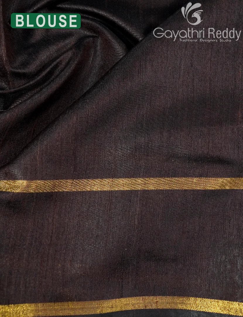 PURE KHADI PATTU SAREE-KHP1279 - Image 3