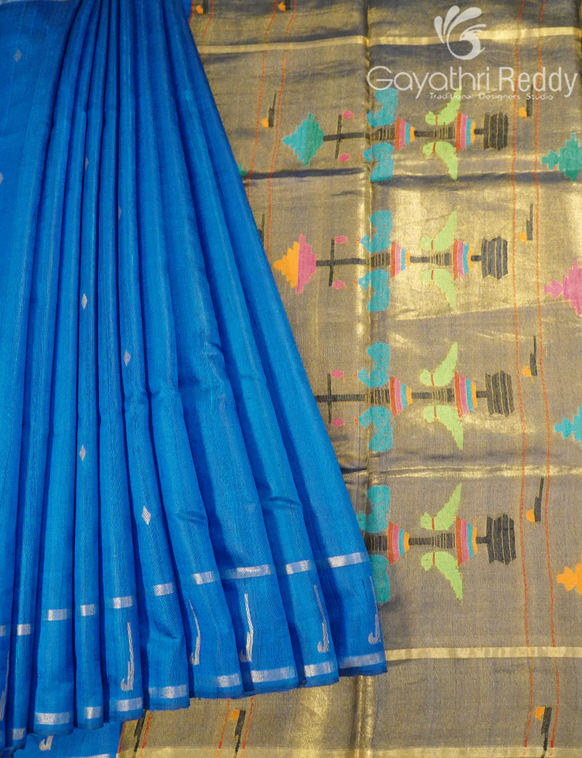 PURE KHADI PATTU SAREE-KHP1280