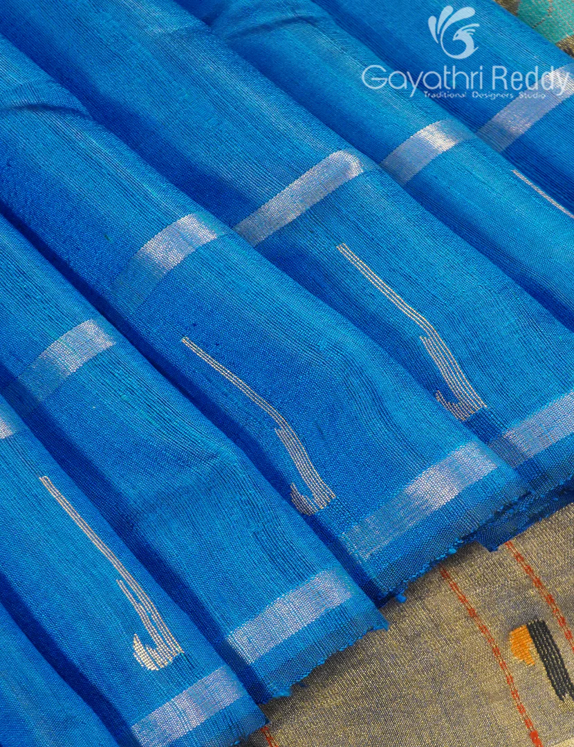 PURE KHADI PATTU SAREE-KHP1280 - Image 4