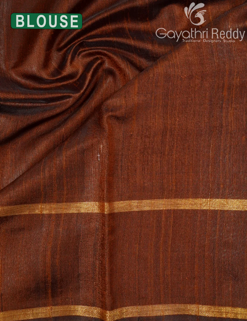 PURE KHADI PATTU SAREE-KHP1285 - Image 3