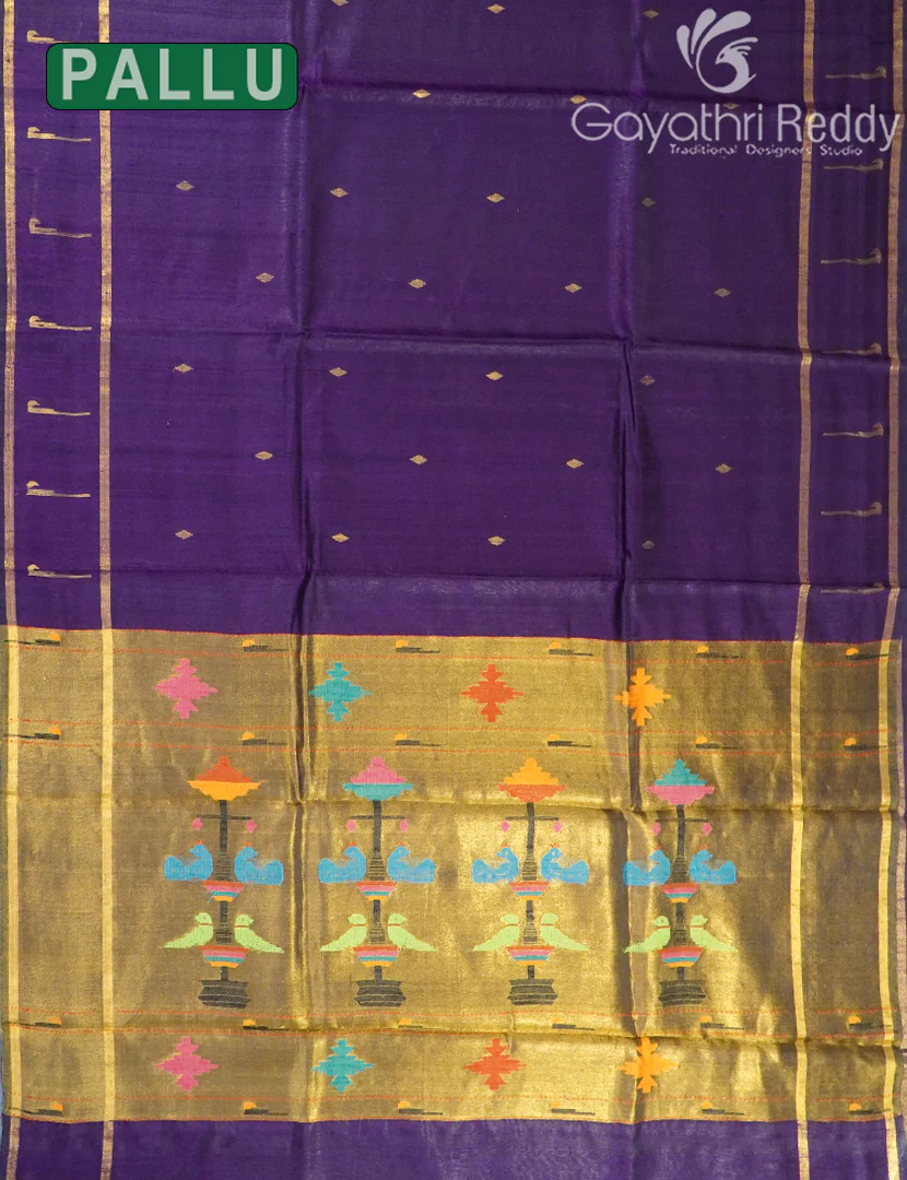 PURE KHADI PATTU SAREE-KHP1286 - Image 2