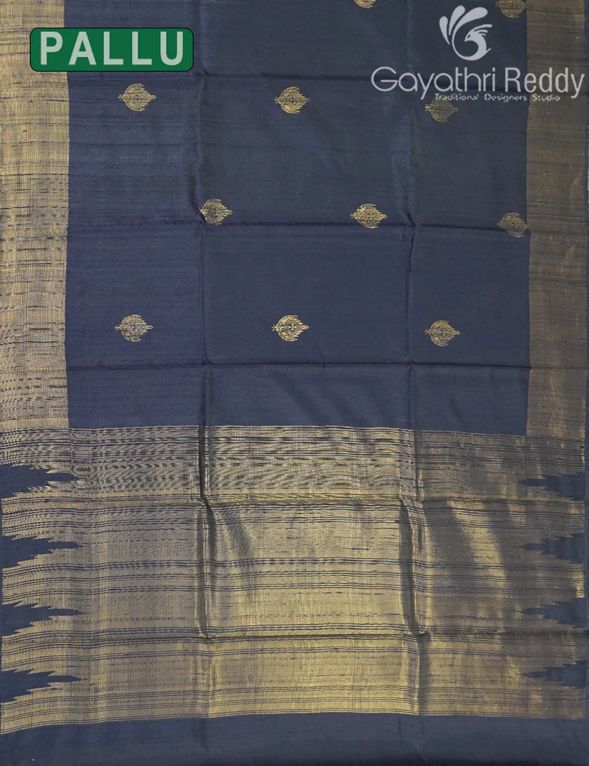 PURE KHADI PATTU SAREE-KHP1290 - Image 2