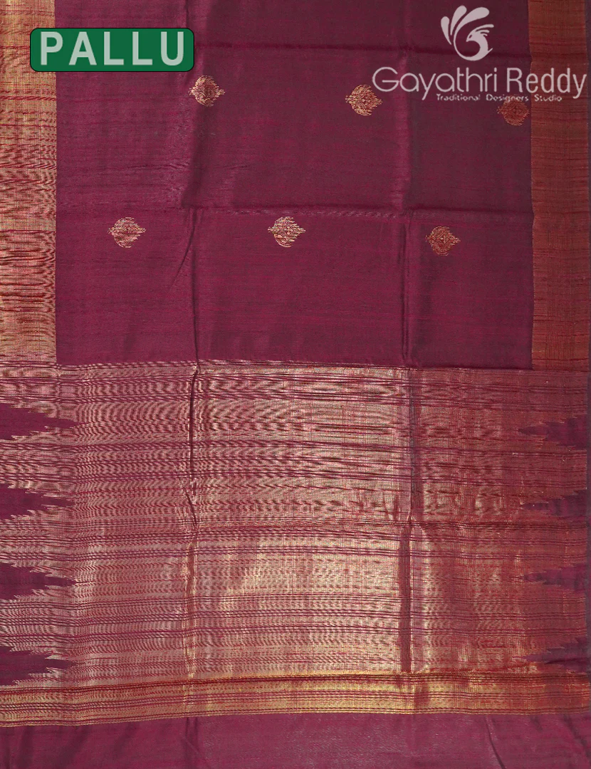 PURE KHADI PATTU SAREE-KHP1292 - Image 2
