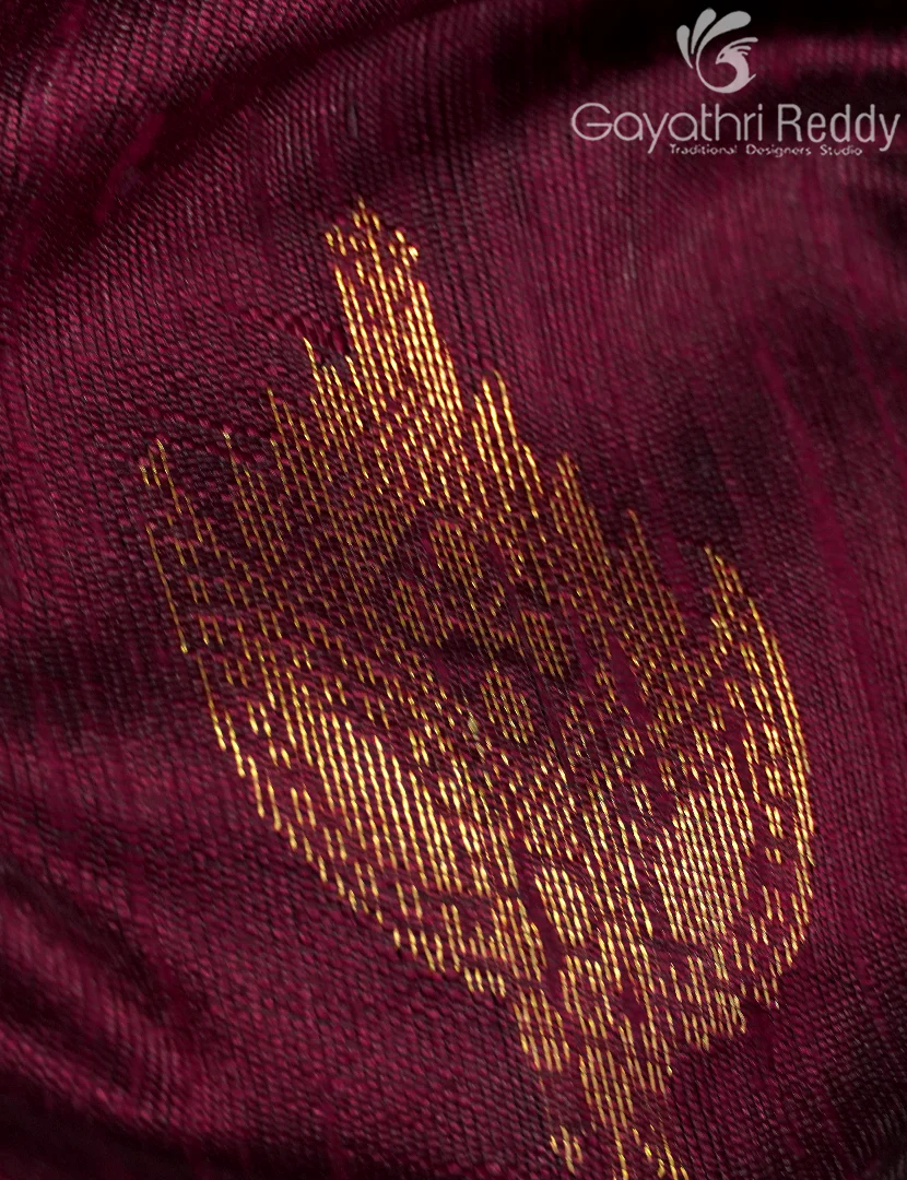 PURE KHADI PATTU SAREE-KHP1292 - Image 5