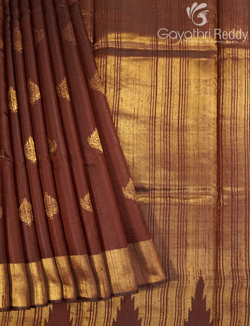 PURE KHADI PATTU SAREE-KHP1297