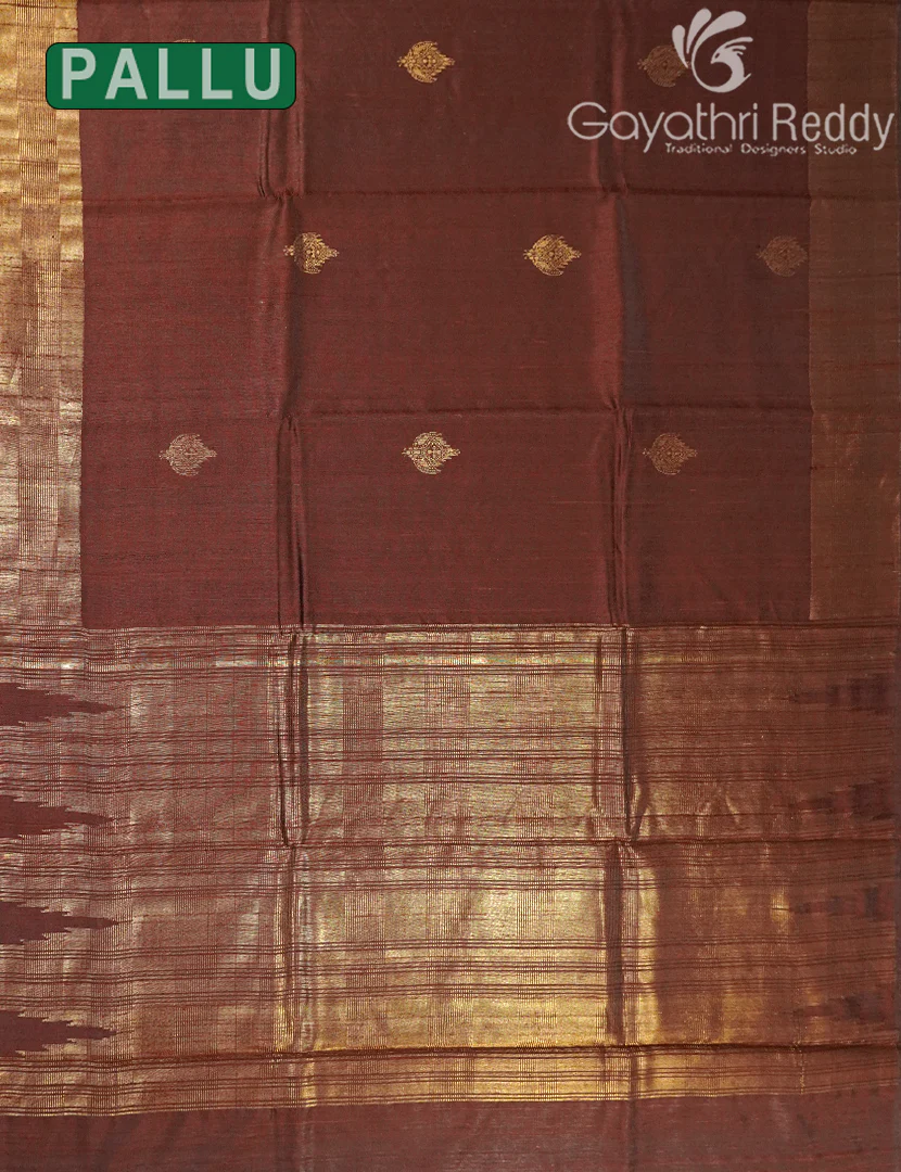 PURE KHADI PATTU SAREE-KHP1297 - Image 2