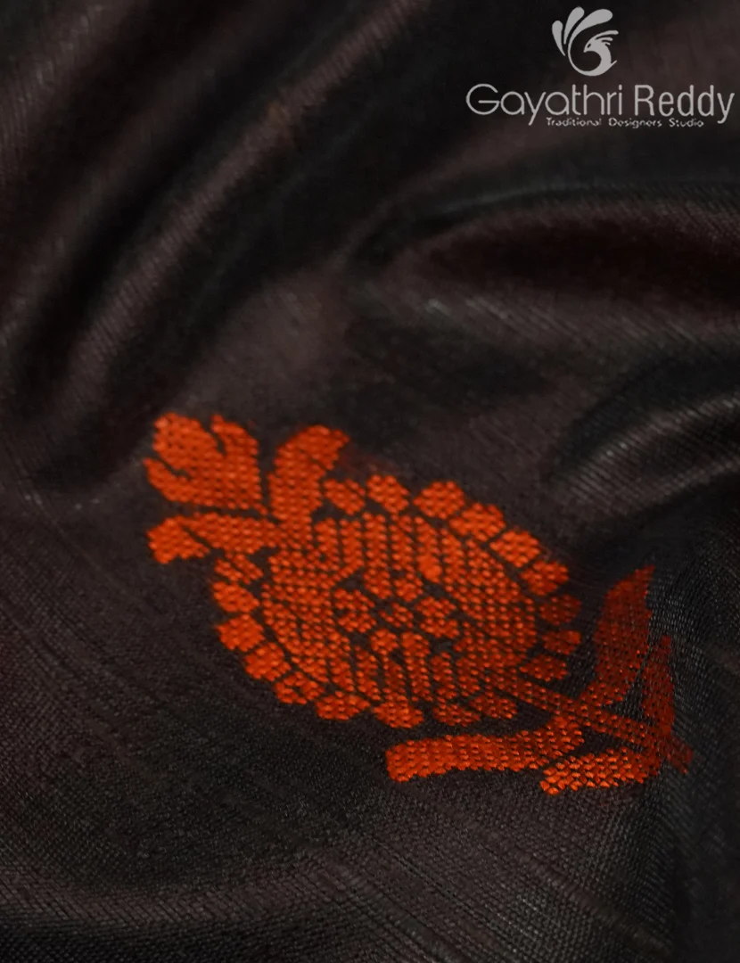 PURE KHADI PATTU SAREE-KHP1298 - Image 5