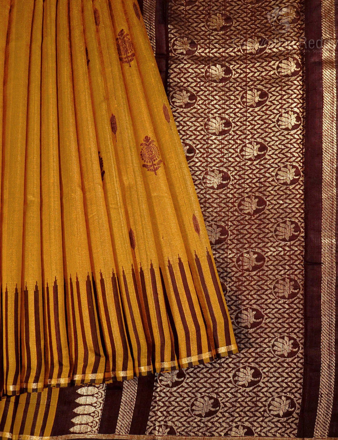 PURE KHADI PATTU SAREE-KHP1304 - Image 2
