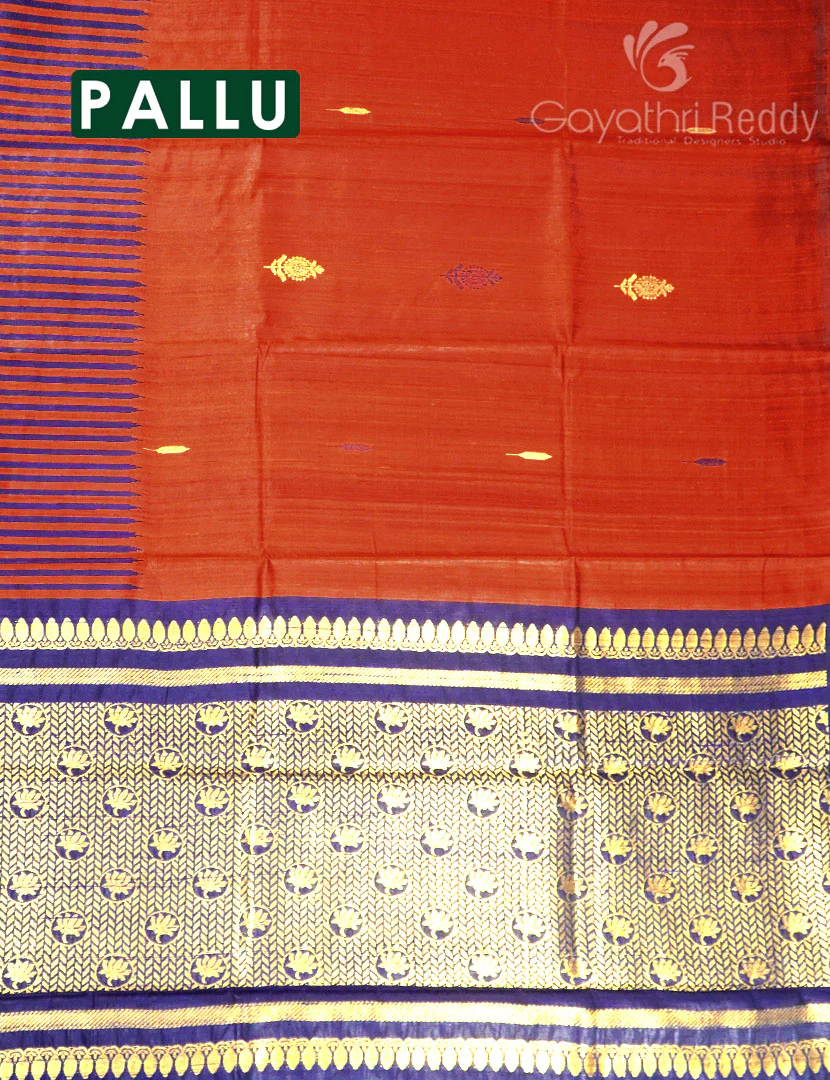 PURE KHADI PATTU SAREE-KHP1312 - Image 2