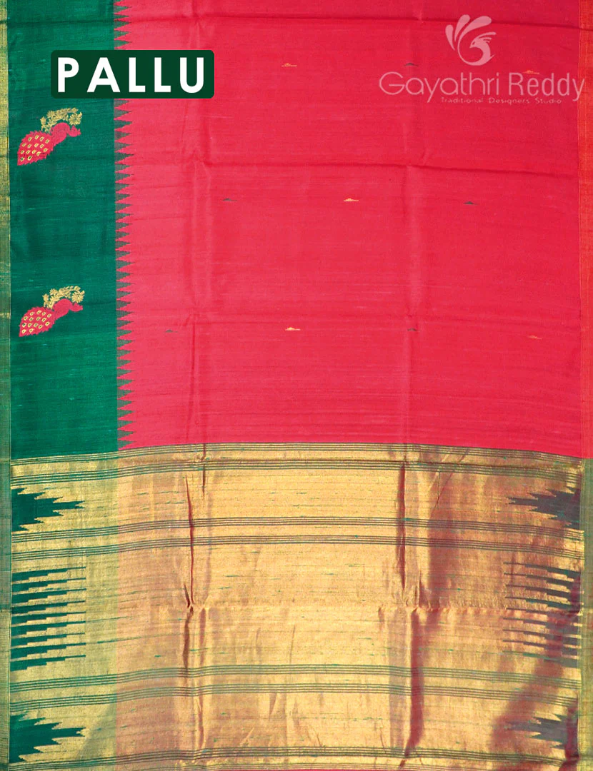PURE KHADI PATTU SAREE-KHP1314 - Image 2